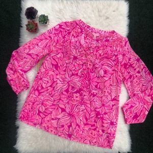 Lilly Pulitzer Elsa Pink Pawsitive Cattitude